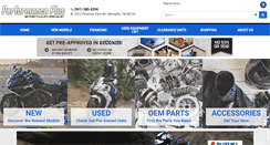 Desktop Screenshot of performancepluscycles.com